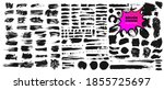 set of brush strokes bundle.... | Shutterstock .eps vector #1855725697
