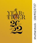 chinese new year 2022. year of... | Shutterstock .eps vector #1869023737
