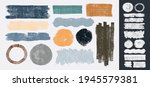 set of grunge elements for... | Shutterstock .eps vector #1945579381
