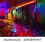 street jazz man playing... | Shutterstock . vector #2092895947