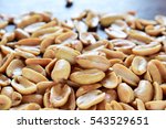 close up of fried peeled... | Shutterstock . vector #543529651