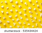 Popcorn Pattern On Yellow...