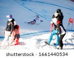 Small photo of 28/12/2019 Bormio, Italy. Audi FIS Ski World Cup. Men's Downhill. Johan Clarey, France.