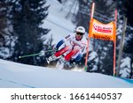 Small photo of 28/12/2019 Bormio, Italy. Audi FIS Ski World Cup. Men's Downhill. Johan Clarey, France.