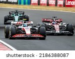 Small photo of Budapest, Hungary. 29-31 July 2022. F1 World Championship 2022, Hungarian Grand Prix. Race. #47, Mick SCHUMACHER, GER, Haas F1 Team, VF-22, F065 engine.