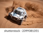 Small photo of Zagora, Morocco. 14 October 2023. W2RC World Rally Raid Championship 2023. Rally of Morocco. #212, Krzysztof Holowczyc-Lukasz Kurzeja, POL-POL, X-Raid Mini John Cooper Works Rally Plus.