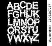 Metal Music Style Font.drippy...