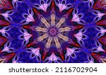 Purple Magic Kaleidoscope. The...