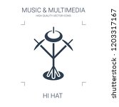 Hi Hat Icon. High Quality...