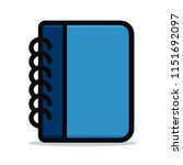 Spiral Notebook Blue Clipart Free Stock Photo - Public Domain Pictures