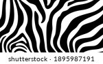 Zebra Texture Logo. Isolated...
