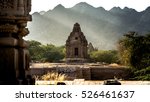 Small photo of Ancient Hindu Temple of Kiradu, Barmer, Rajasthan, India are eleventh century temples built by Gupta Dynasty and are supposed to be haunted and cursed