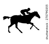 Horse Rider Silhouette Clipart Free Stock Photo - Public Domain Pictures