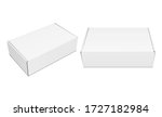 two closed blank packaging... | Shutterstock .eps vector #1727182984