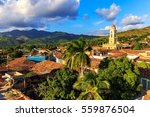 View Over The City Trinidad On...