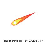 comet logo fire fireball icon  | Shutterstock .eps vector #1917296747
