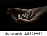 Bullets on hand.No War is a concept promoting peace and non-violence, rejecting the use of military force as a means of resolving conflicts  communities.  human rights and peaceful coexistence.