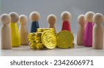Small photo of Gold fund: Diversify with a secure investment. Hedge against volatility. Capitalize on gold's timeless value.