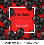 black friday sale poster with... | Shutterstock .eps vector #480690964