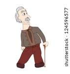 Old man Tramp Vector Clipart image - Free stock photo - Public Domain ...