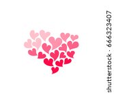 heart logo | Shutterstock .eps vector #666323407