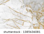 white gold marble texture... | Shutterstock . vector #1385636081