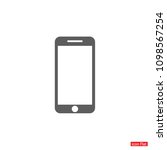 phone icon vector illustration | Shutterstock .eps vector #1098567254