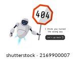 website page not found. wrong... | Shutterstock .eps vector #2169900007