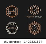 vector logo design templates... | Shutterstock .eps vector #1402331534