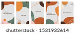 vector set of abstract creative ... | Shutterstock .eps vector #1531932614