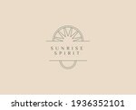 vector set of linear boho icons ... | Shutterstock .eps vector #1936352101