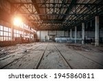 Old Abandoned Large Industrial...