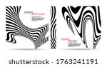 brochure template wave with... | Shutterstock .eps vector #1763241191