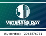 Happy Veterans Day. Honoring...