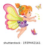 a little girl. cute small fairy....
