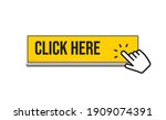 click here yellow button with... | Shutterstock .eps vector #1909074391