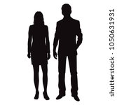 vector silhouettes man and... | Shutterstock .eps vector #1050631931