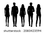 vector silhouettes of  men and... | Shutterstock .eps vector #2083423594