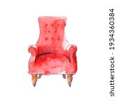 Drawing Of A Red Chair....