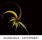 Magic Spiral Flowers. Abstract...