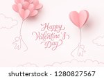 Valentines Hearts Balloons With ...