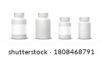 bottle mockup set with blank... | Shutterstock .eps vector #1808468791