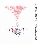 mother's day postcard with... | Shutterstock .eps vector #1950140374