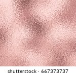 rose gold foil texture... | Shutterstock .eps vector #667373737