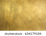 Brushed brass plate background...
