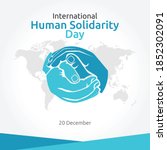 international human solidarity... | Shutterstock .eps vector #1852302091