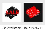 creative sale banner set.... | Shutterstock .eps vector #1575897874