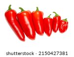 snacking red mini sweet peppers ... | Shutterstock . vector #2150427381