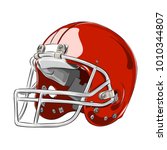 Football Helmet Vector Clipart Image - Free Stock Photo - Public Domain 