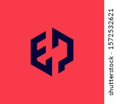 abstract ep logo   modern... | Shutterstock .eps vector #1572532621